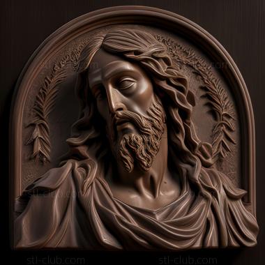 3D model st jesus (STL)